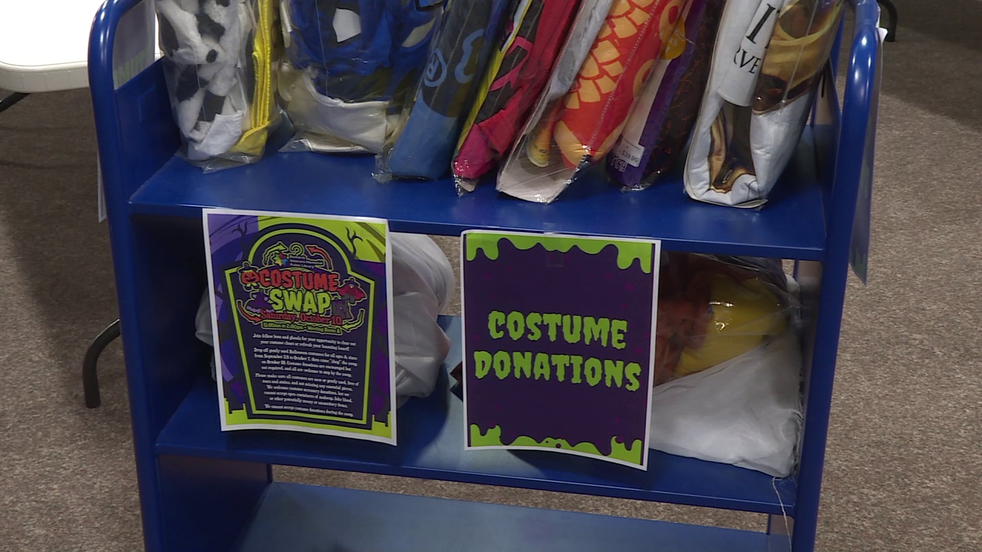 Bismarck Veterans Memorial Library puts on free Halloween costume swap