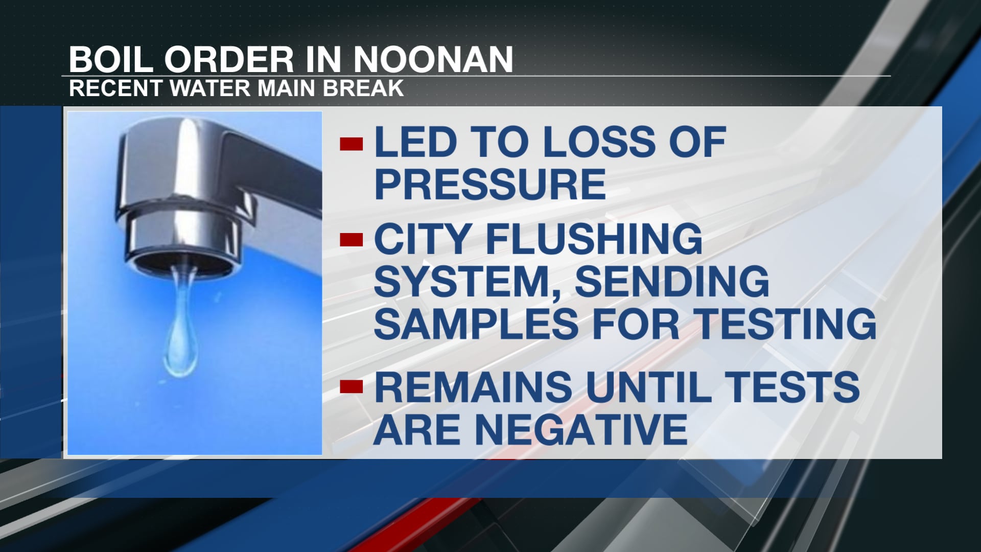 Noonan, North Dakota issues boil water advisory