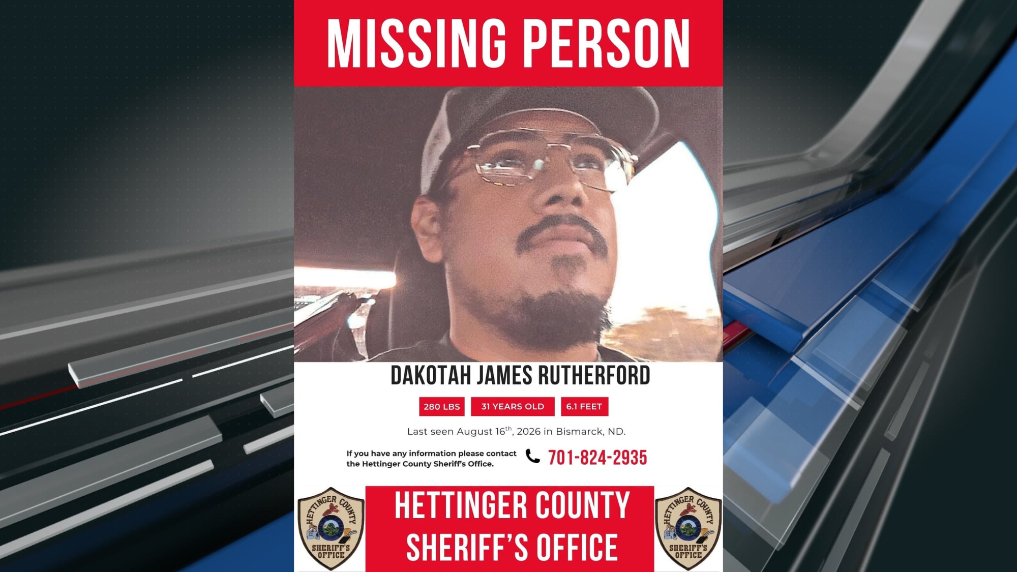 Police seek help finding missing North Dakota man