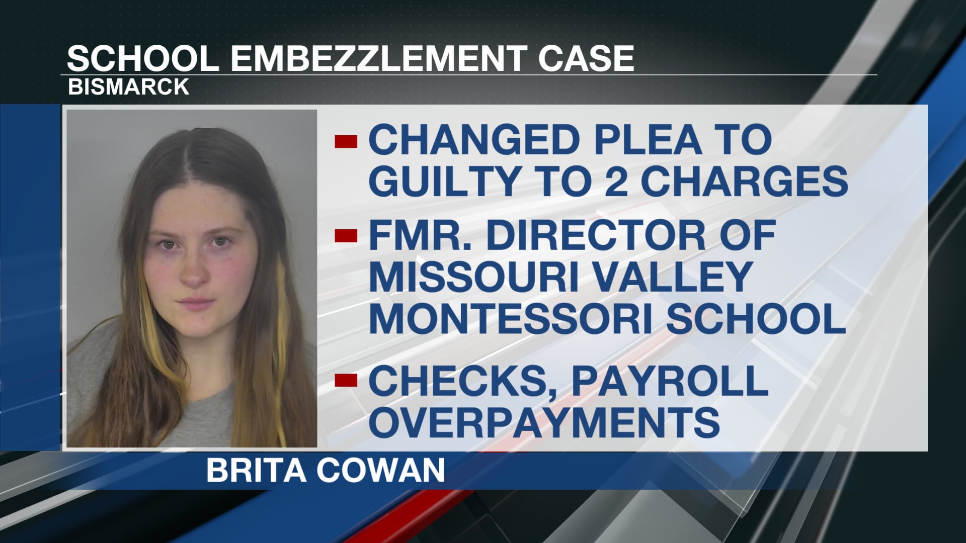 Former Bismarck school director pleads guilty to theft