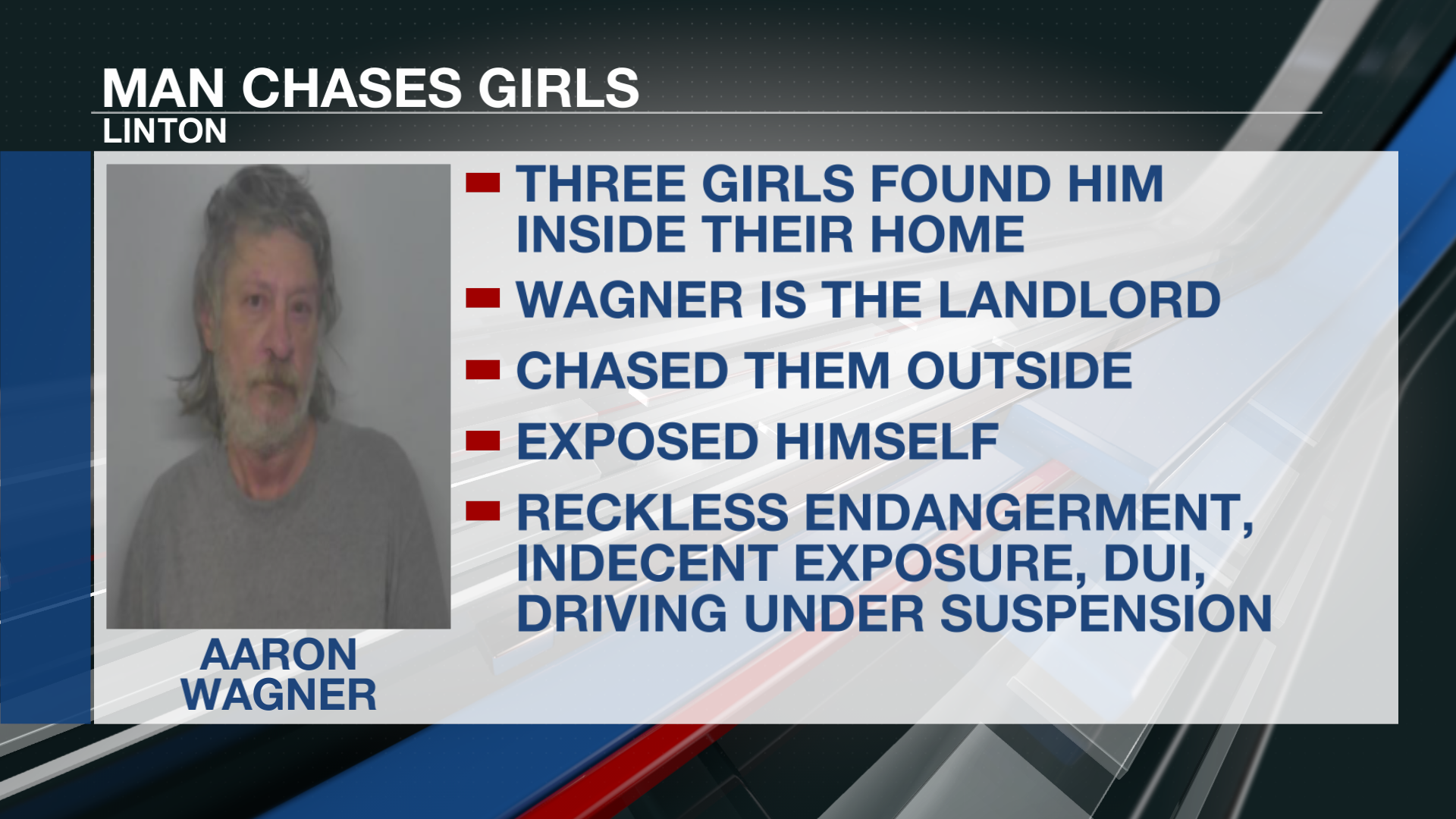 Emmons County man arrested after chasing girls with car