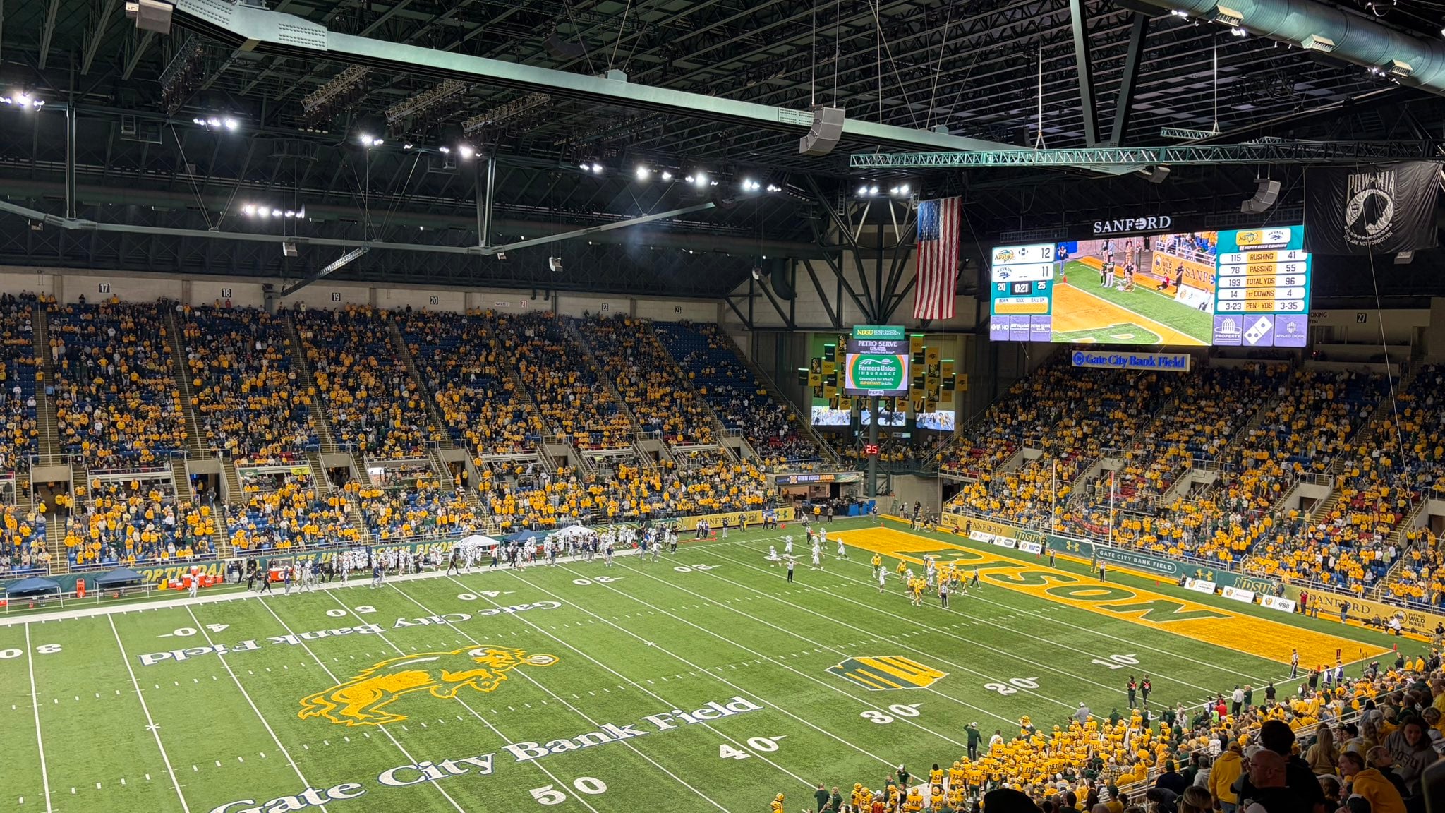 North Dakota State Bison secure bowl eligibility with Nevada win