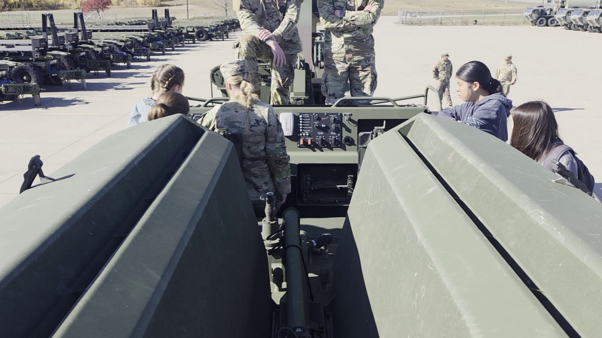 Students explore National Guard careers in pathway course