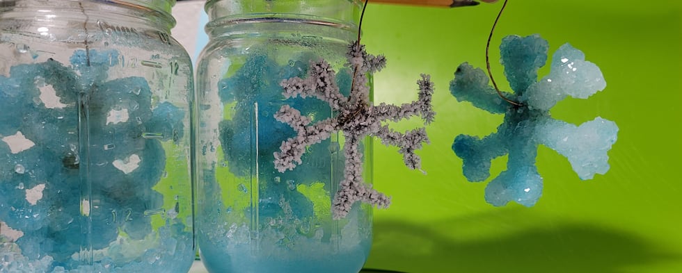 Make your own crystal snowflakes and snow: science experiments for the ...