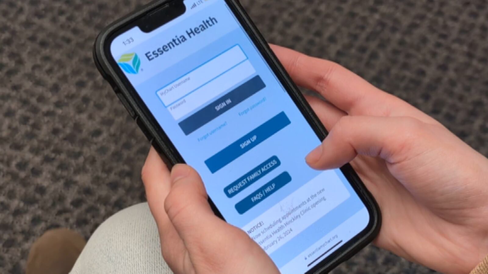 Essentia Health patients can now check health records from phone