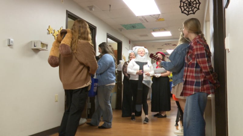 Halloween can look a little different for kids spending the holiday in the hospital, but staff...