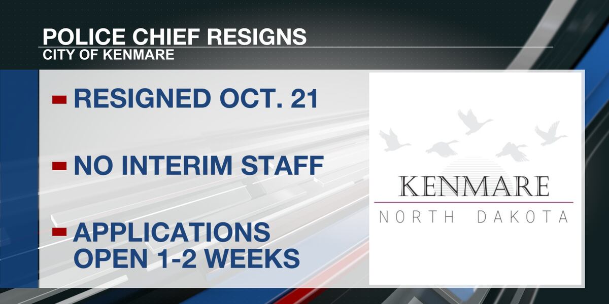 Tyler Rispa Kenmare Pd Kenmare Police Chief resigns, leaving vacant spot
