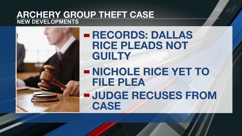 Rexell Dallas Rice Records: Dallas Rice pleads not guilty in archery group theft case