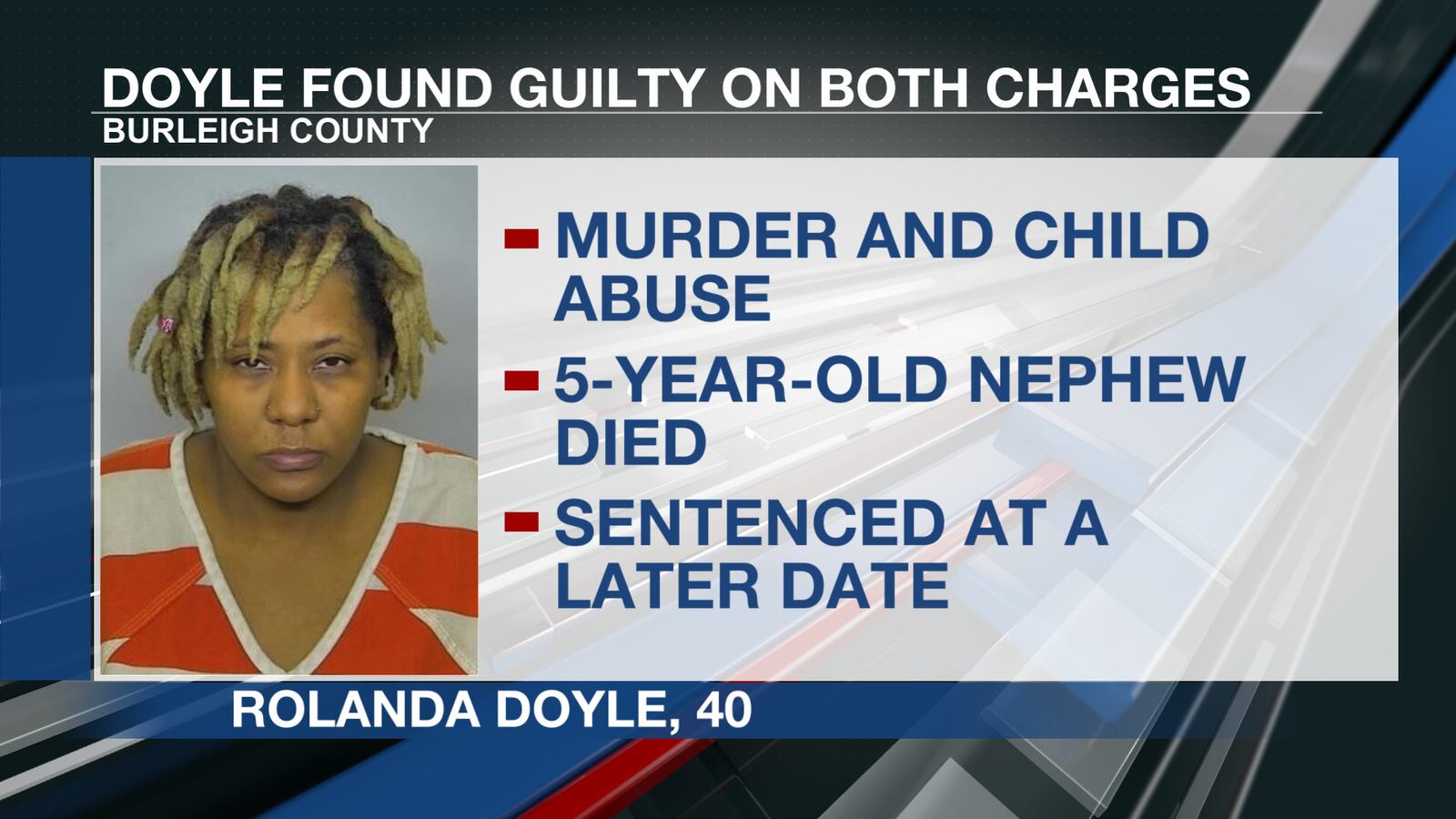 Jury finds Doyle guilty of murder and child abuse