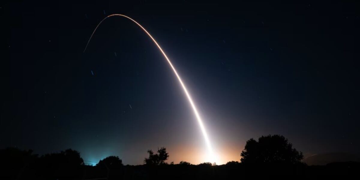 Minot airmen involved in test launch of unarmed Minuteman III missile
