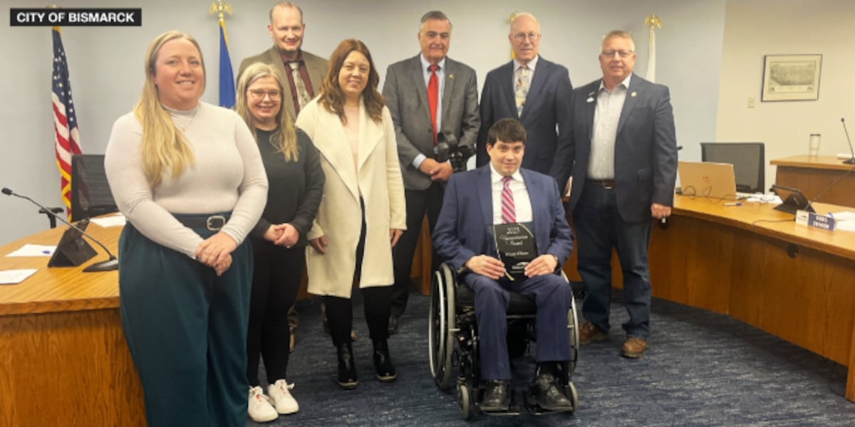 Lisa Berreth Bismarck lawyer presented with humanitarian award