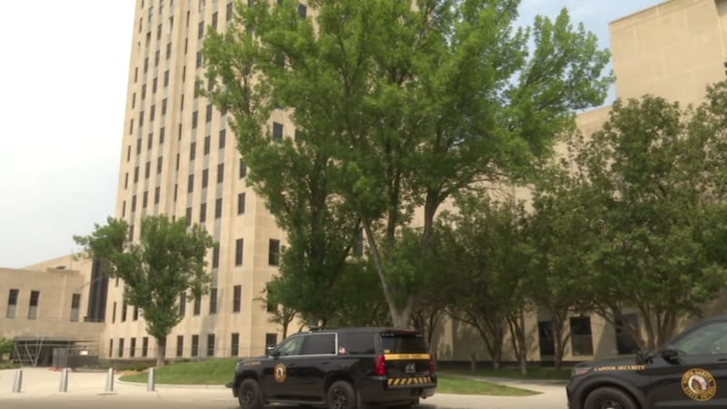 File - North Dakota State Capitol building