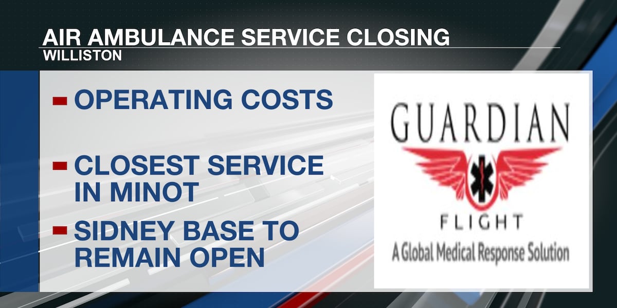 Guardian Flight Guardian Flight closes air ambulance operations in Williston