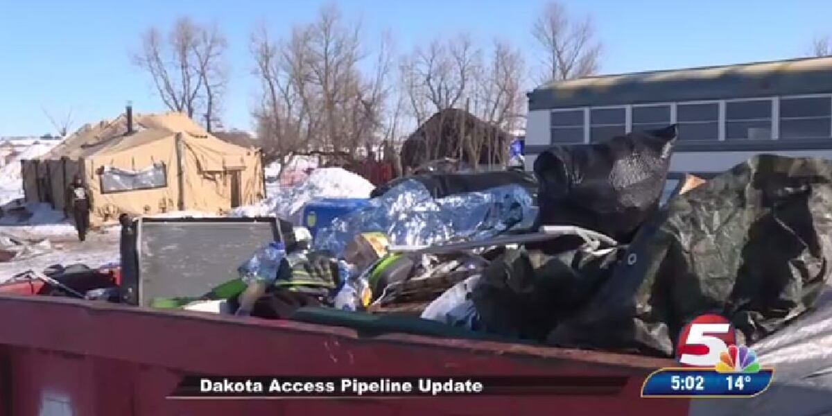 DAPL camp cleanup completed