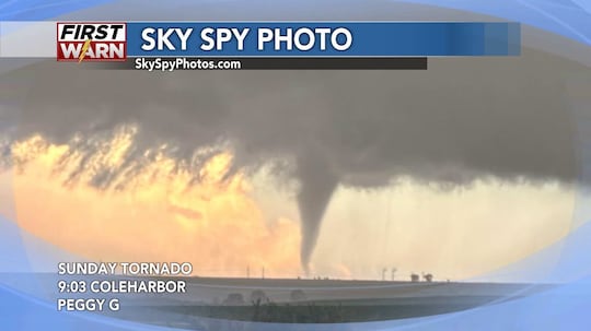 Tornado June 28 seen from Coleharbor