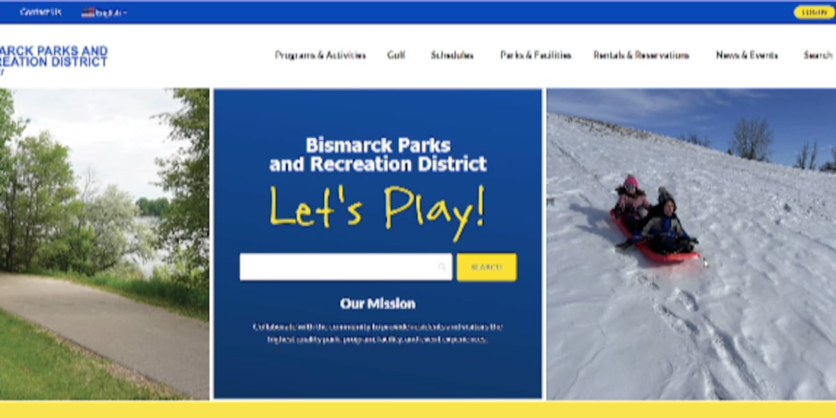 Bismarck Parks and Rec launches new website