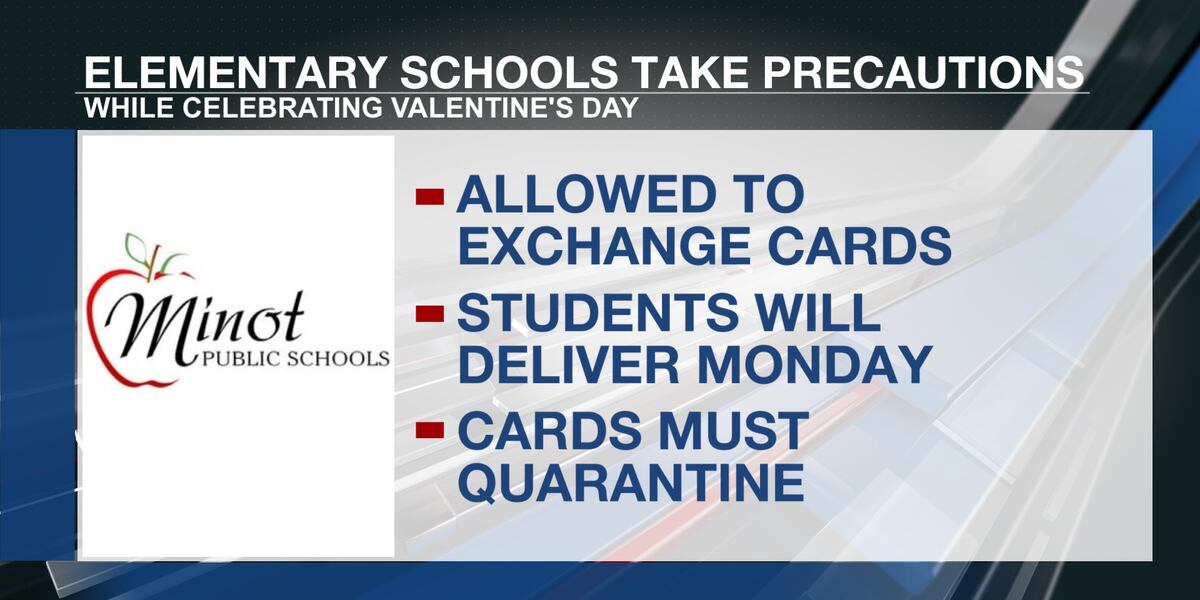 Minot elementary schools take precautions for Valentine’s Day