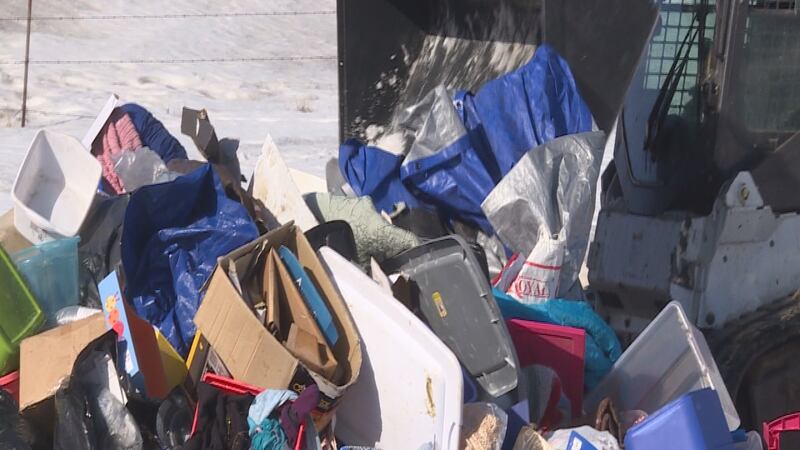 Dapl Garbage Running out of time for DAPL protest camp cleanup