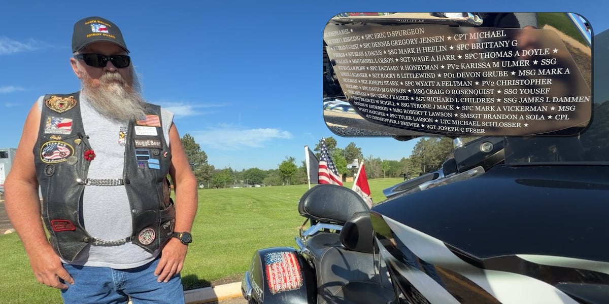 Tribute bikes honor those who have served