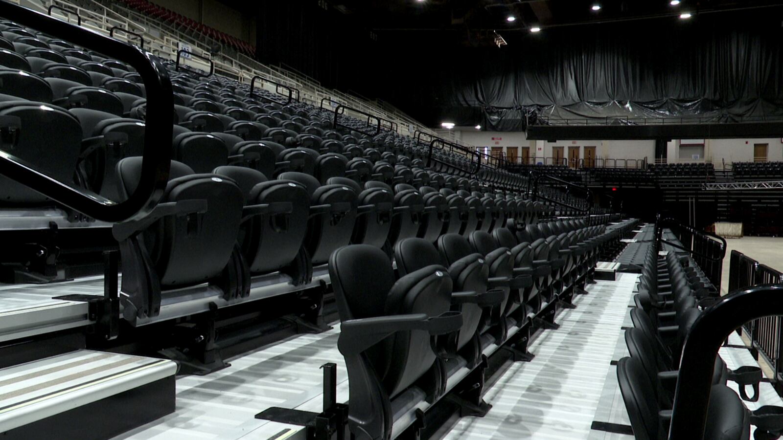 New seats in Bismarck Event Center