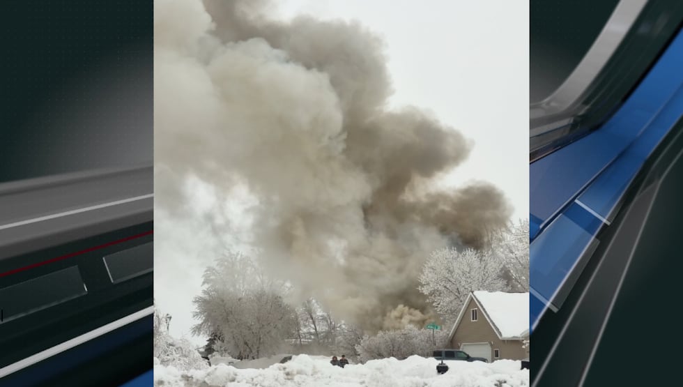 Mobile Home Exploding Neighbors jump into action to rescue two people from Mandan explosion