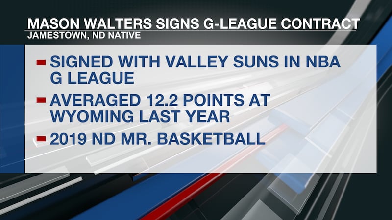 Jamestown's Mason Walters signs NBA G League Contract