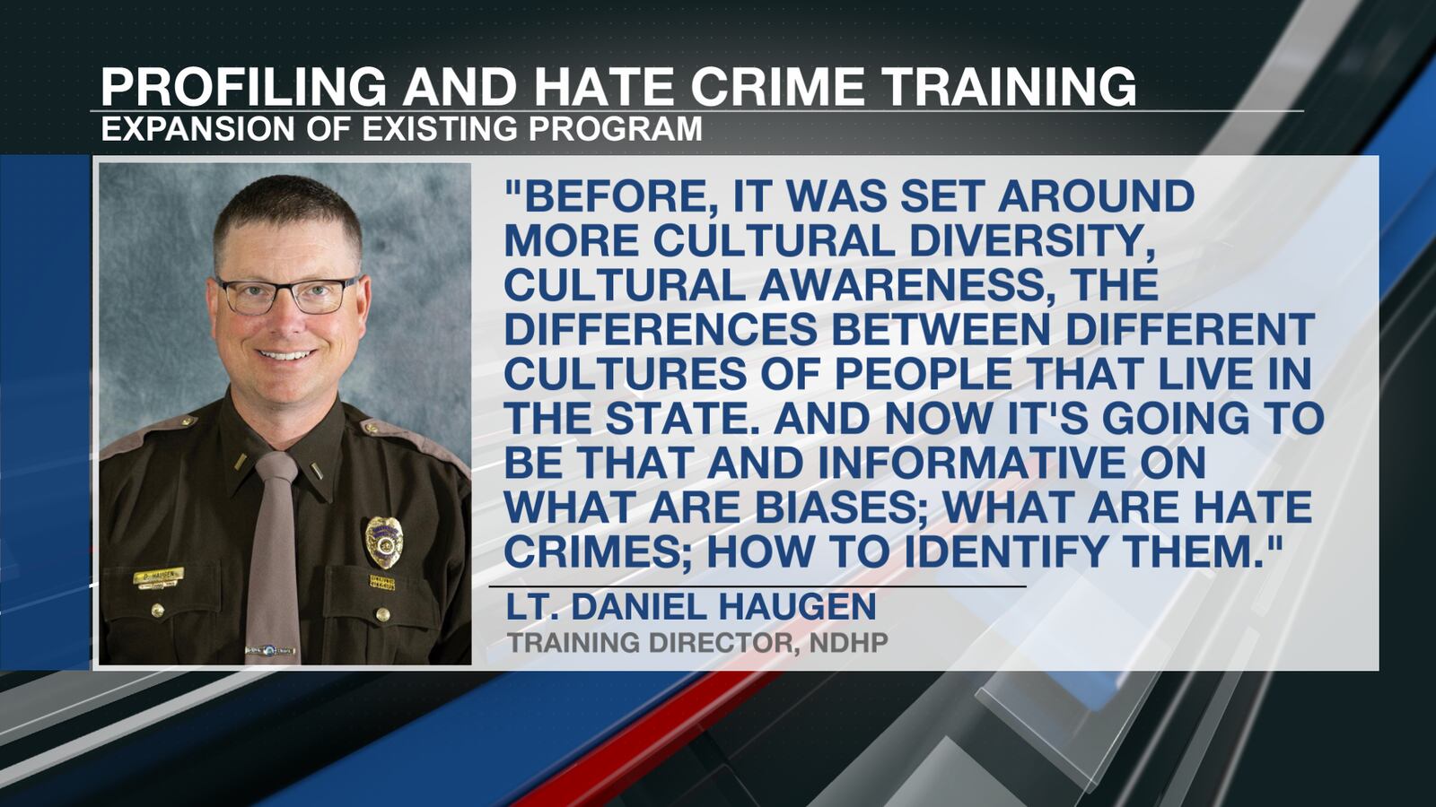 Nd Profiling Training ND POST board votes to expand profiling and hate crime training in ...