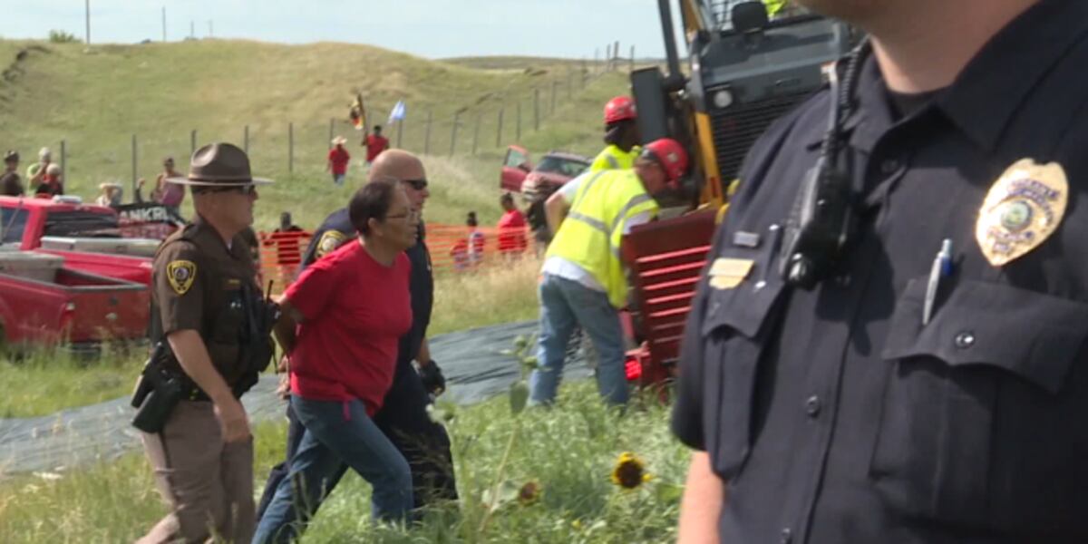 Dapl Completed DAPL protest one year later