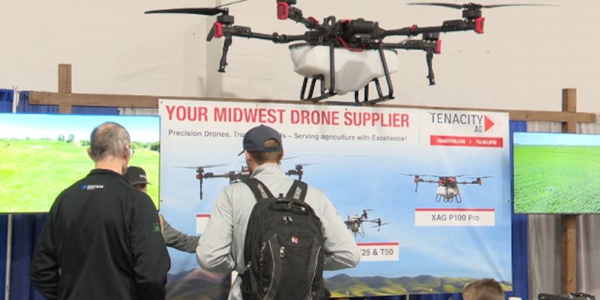 Revolutionary Drone Tech Takes Flight at KMOT Ag Expo: Boosting Crop Yield and Efficiency