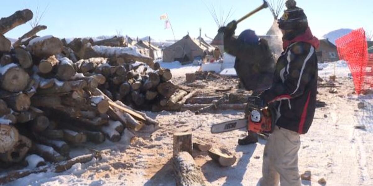 Campers say DAPL protest camp numbers remain around 1,000, despite ...