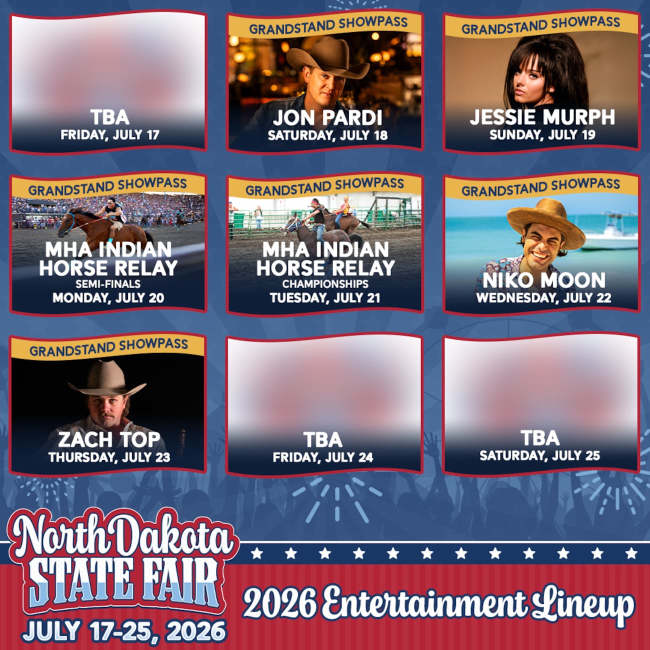 North Dakota State Fair announces final Grandstand Showpass headline