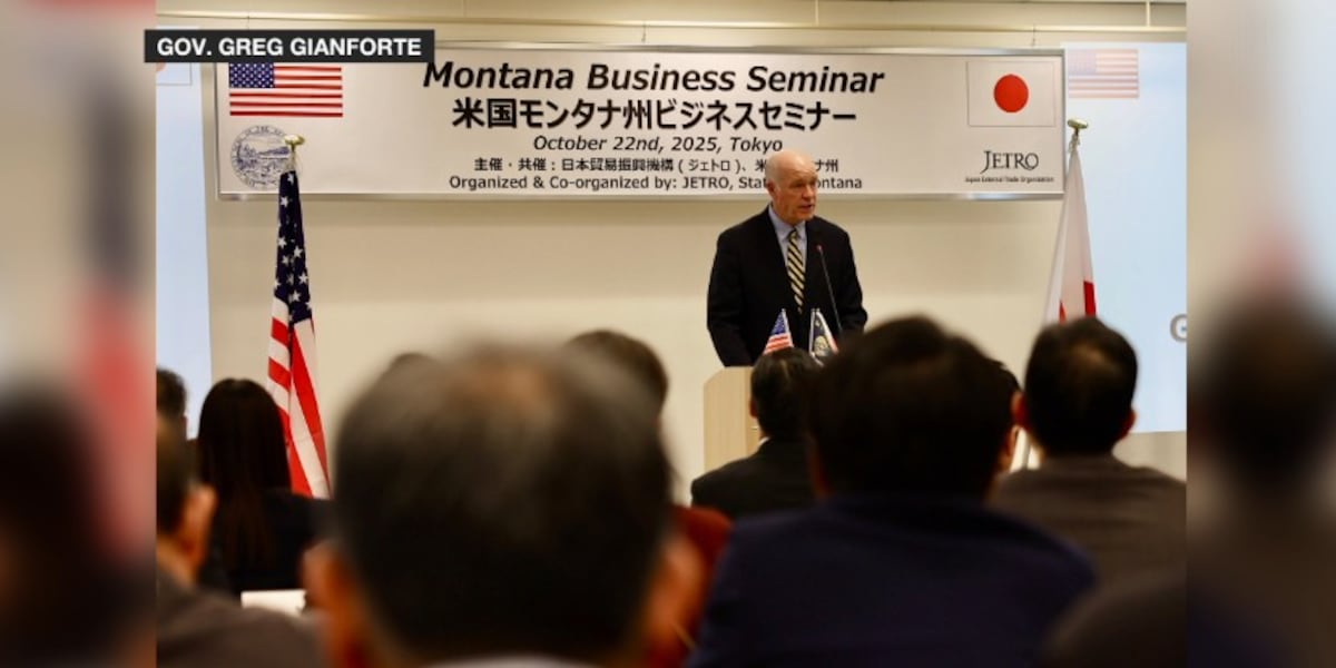 Governor Gianforte makes trade mission to South Korea, Japan