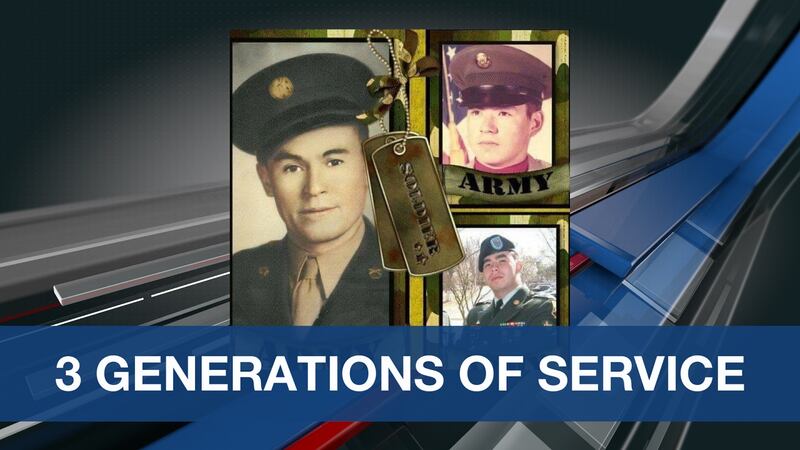 3 generations of service