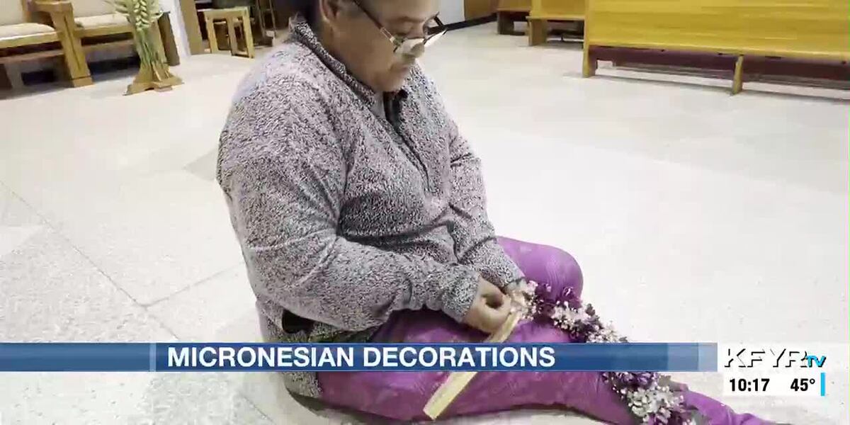 Cathedral decorations inspired by Micronesian community