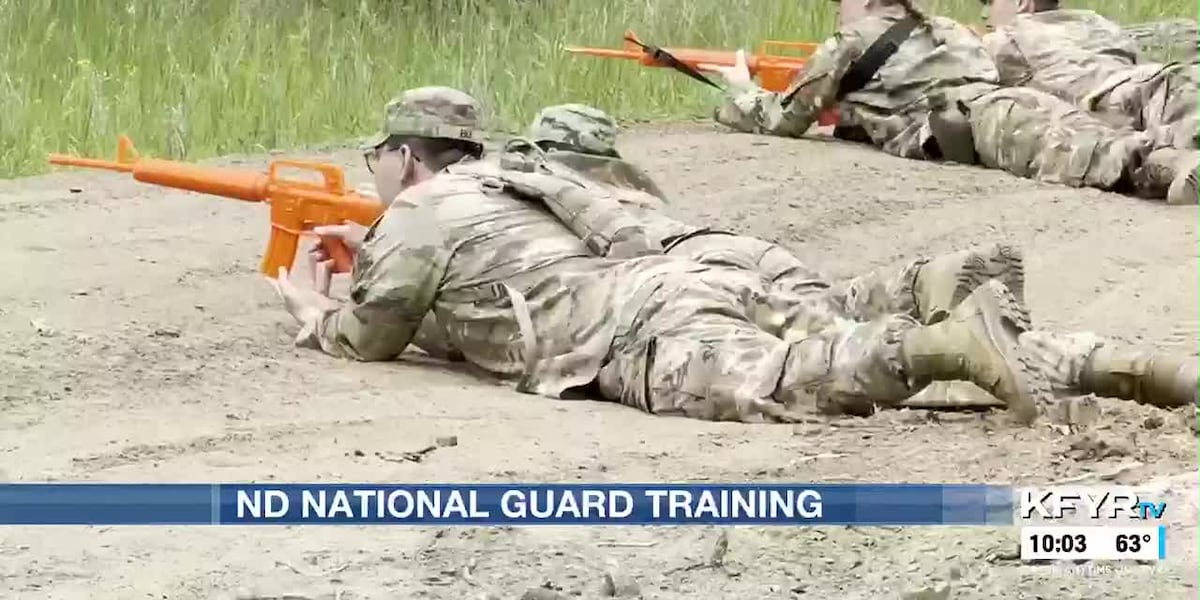 North Dakota National Guard holds field training