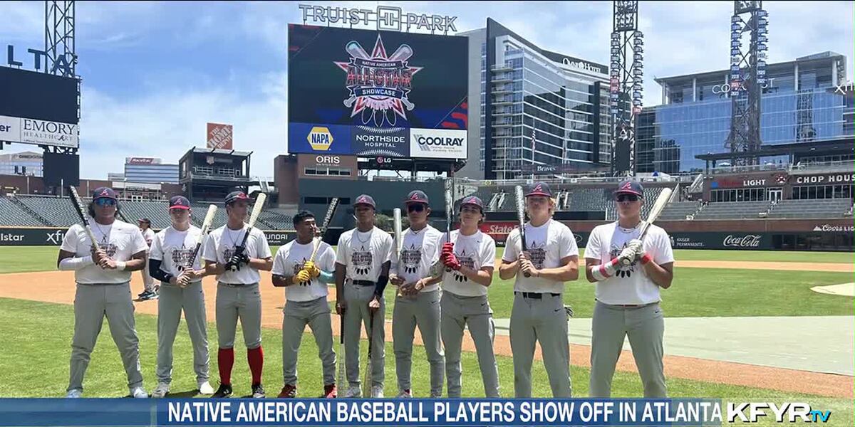 Native American baseball players show off in Atlanta