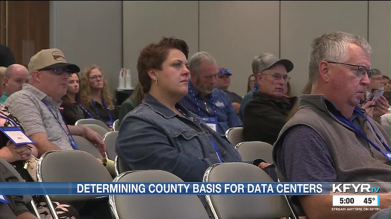 The North Dakota Association of Counties says that data center construction should be...