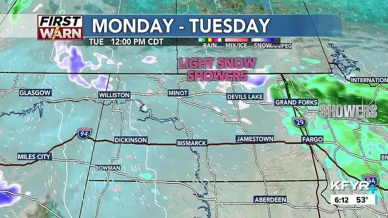 KFYR First News at Six - Weather - 10/24/26