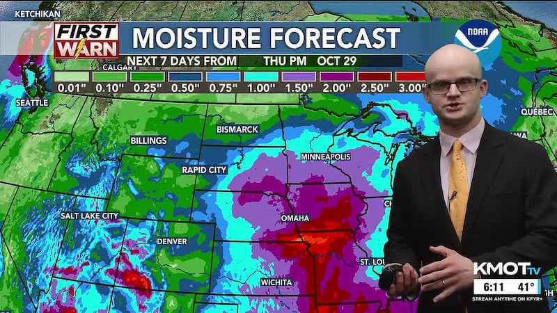 KMOT First News at Six Weather 10/29/2026