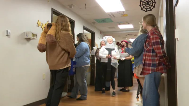 Halloween can look a little different for kids spending the holiday in the hospital, but staff...